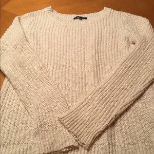 Cream sweater